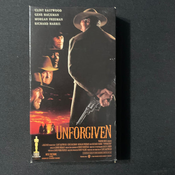 VHS Unforgiven (1992) Clint Eastwood, Gene Hackman, Morgan Freeman