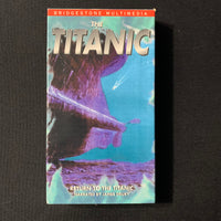 VHS Return To the Titanic (1997) documentary James Drury