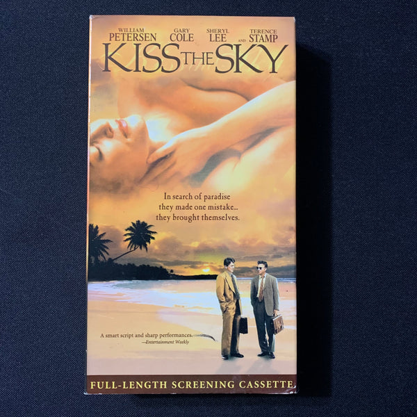 VHS Kiss the Sky (1999) rare screener William Petersen, Terence Stamp, Gary Cole