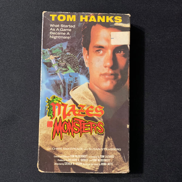 tom hanks mazes and monsters VHS Mazes and Monsters (1982) Tom Hanks, Chris Makepeace, Susan Strasb – The Exile Media and Trading Co