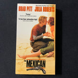 VHS The Mexican (2000) Brad Pitt, Julia Roberts, James Gandolfini