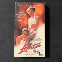 VHS Lolita (1997) Jeremy Irons, Frank Langella, Melanie Griffith, Dominque Swain