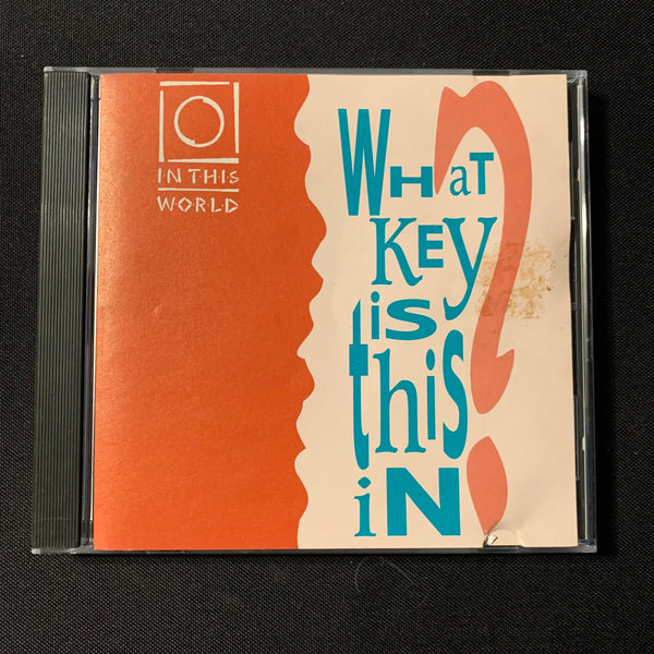 CD In This World 'What Key Is This In?' (1991) folk duo Sherri Kling Dave Ceppos