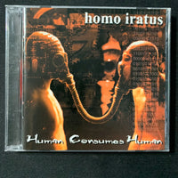 CD Homo Iratus 'Human Consumes Human' (2001) death metal Greek Macedonia