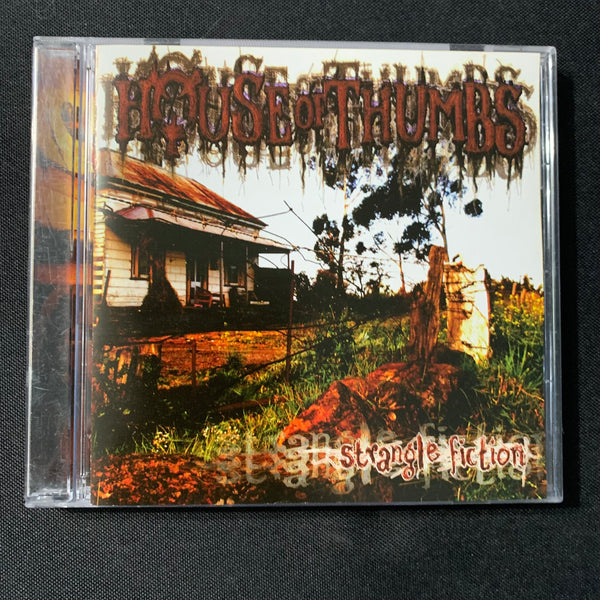 CD House of Thumbs 'Strangle Fiction' (2007) Australia groove metal EP demo
