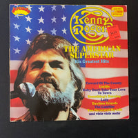 LP Kenny Rogers 'American Superstar' German pressing vinyl record VG+/VG+ country pop