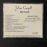 CD Julian Coryell 'Bitter To Sweet' (1999) rare promo advance, Song For Cynics