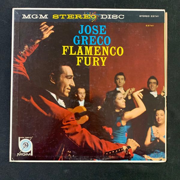 LP Jose Greco 'Flamenco Fury' stereo vinyl VG/VG+ sharp cover!