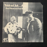 LP Oscar Peterson and Count Basie 'Satch and Josh... Again' (1978) gatefold vinyl VG+/VG