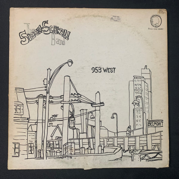 LP Siegel-Schwall Band '953 West' (1973) vinyl Chicago blues VG/G