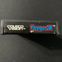 COLECOVISION Pepper II tested video game cartridge Exidy classic 1982