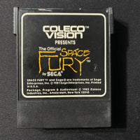 COLECOVISION Space Fury tested video game cartridge Sega 1981 arcade action
