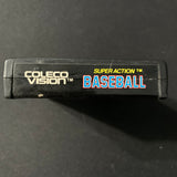 COLECOVISION Super Action Baseball tested video game cartridge sports