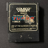 COLECOVISION Turbo tested video game cartridge auto racing arcade classic