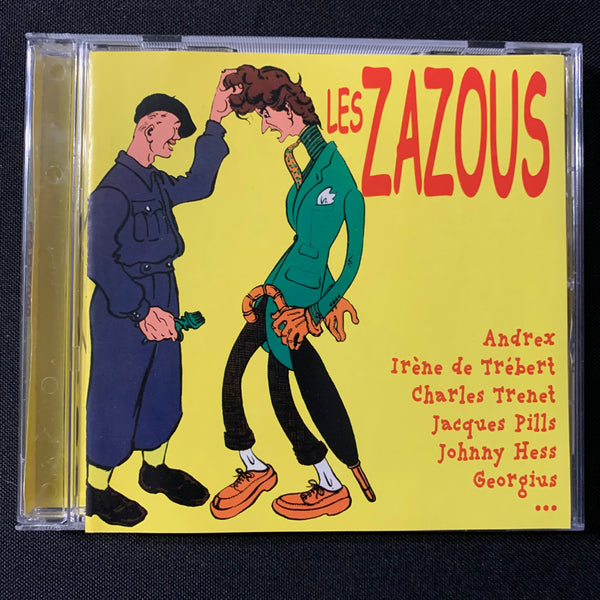 CD Various Artists 'Les Zazous' (2004) French chanson swing 1940-1945 Django Reinhardt