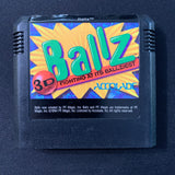 SEGA GENESIS Ballz 1994 Accolade tested game cartridge 3D fighting cool graphics