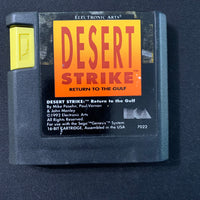 SEGA GENESIS Desert Strike: Return To the Gulf tested video game cartridge 1992