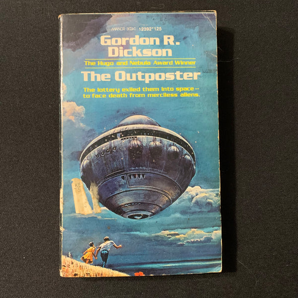 BOOK Gordon R. Dickson 'The Outposter' (1976) PB science fiction