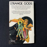 BOOK Roger Elwood (ed) 'Strange Gods' (1974) PB science fiction anthology