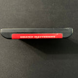 SEGA GENESIS Greatest Heavyweights tested video game cartridge sports boxing