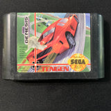 SEGA GENESIS Hard Drivin' tested video game cartridge Tengen racing 1990