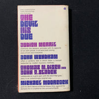 BOOK Douglas Hill (ed) 'The Devil His Due' (1969) PB science fiction Michael Moorcock