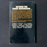 BOOK Robert Silverberg (ed) 'Other Dimensions' (1974) PB science fiction Clarke Heinlein