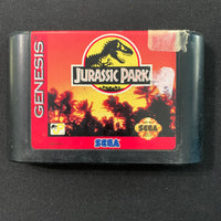 SEGA GENESIS Jurassic Park tested video game cartridge arcade platformer