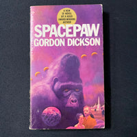 BOOK Gordon R. Dickson 'Spacepaw' (1969) PB Berkley Medallion science fiction