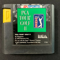 SEGA GENESIS PGA Tour Golf II Electronic Arts 1992 EA Sports tested game