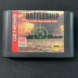 SEGA GENESIS Super Battleship tested video game cartridge Mindscape 1993