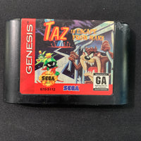 SEGA GENESIS Taz In Escape From Mars tested video game cartridge Looney Tunes