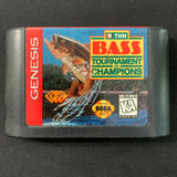 SEGA GENESIS TNN Bass Tournament of Champions fishing contest simulation sports