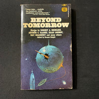 BOOK Damon Knight 'Beyond Tomorrow' (1965) PB science fiction Clarke, Simak, Asimov