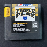 SEGA GENESIS Triple Play Gold Edition EA Sports baseball tested cartridge 1996