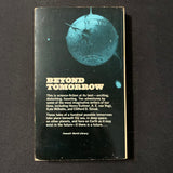 BOOK Damon Knight 'Beyond Tomorrow' (1965) PB science fiction Clarke, Simak, Asimov