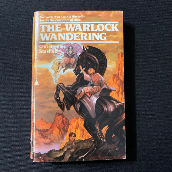 BOOK Christopher Stasheff 'Warlock Wandering' (1986) PB fantasy