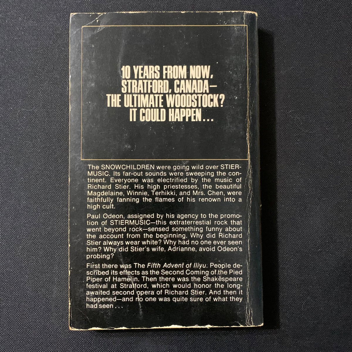 BOOK Robin Sanborn 'The Book of Stier' (1971) PB science fiction – The ...