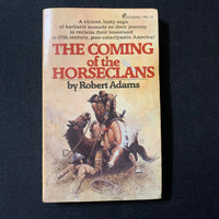 BOOK Robert Adams 'Coming Of the Horseclans' (1975) PB fantasy science fiction