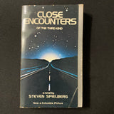 BOOK Steven Spielberg 'Close Encounters of the Third Kind' (1978) PB science fiction