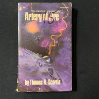 BOOK Thomas N. Scortia 'Artery of Fire' (1972) PB science fiction