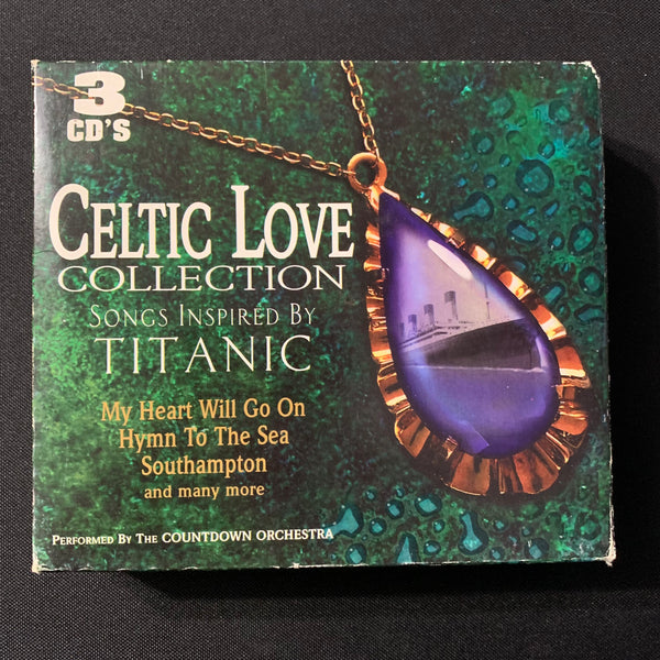 CD Celtic Love Collection 3CD box inspired by Titanic My Heart Will Go On Irish