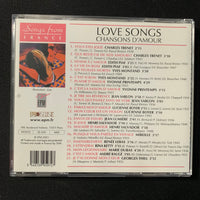 CD Songs From France: Love Songs (Chansons d'Amour) Edith Piaf Charles Trenet