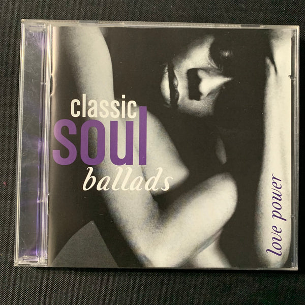CD Classic Soul Ballads-Love Power Marvin Gaye/Isley Brothers/Peaches and Herb