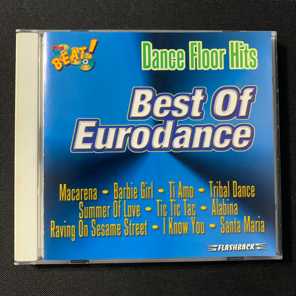 CD Best of Eurodance comp Barbie Girl Macarena Ti Amo Raving on Sesame Street