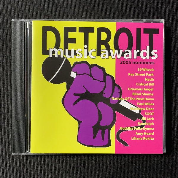 CD Detroit Music Awards (2005) Grievous Angel, Ray Street Park, 19 Wheels, Nadir