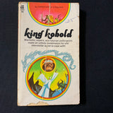 BOOK Christopher Stasheff 'King Kobold' (1971) PB science fiction fantasy