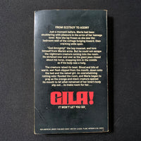 BOOK Les Simons 'Gila!' (1981) PB Signet horror fiction monster novel