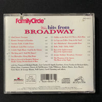 CD Family Circle Best Ever Hits From Broadway Hello Dolly/Phantom of the Opera