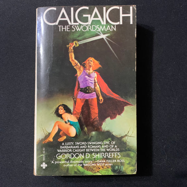 BOOK Gordon D. Shirreffs 'Calgaich the Swordsman' (1980) PB fantasy Playboy Press